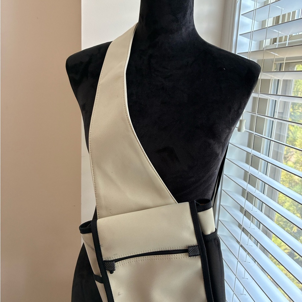Nike Black and Cream Bag